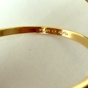 Kate Spade Heart if Gold bracelet